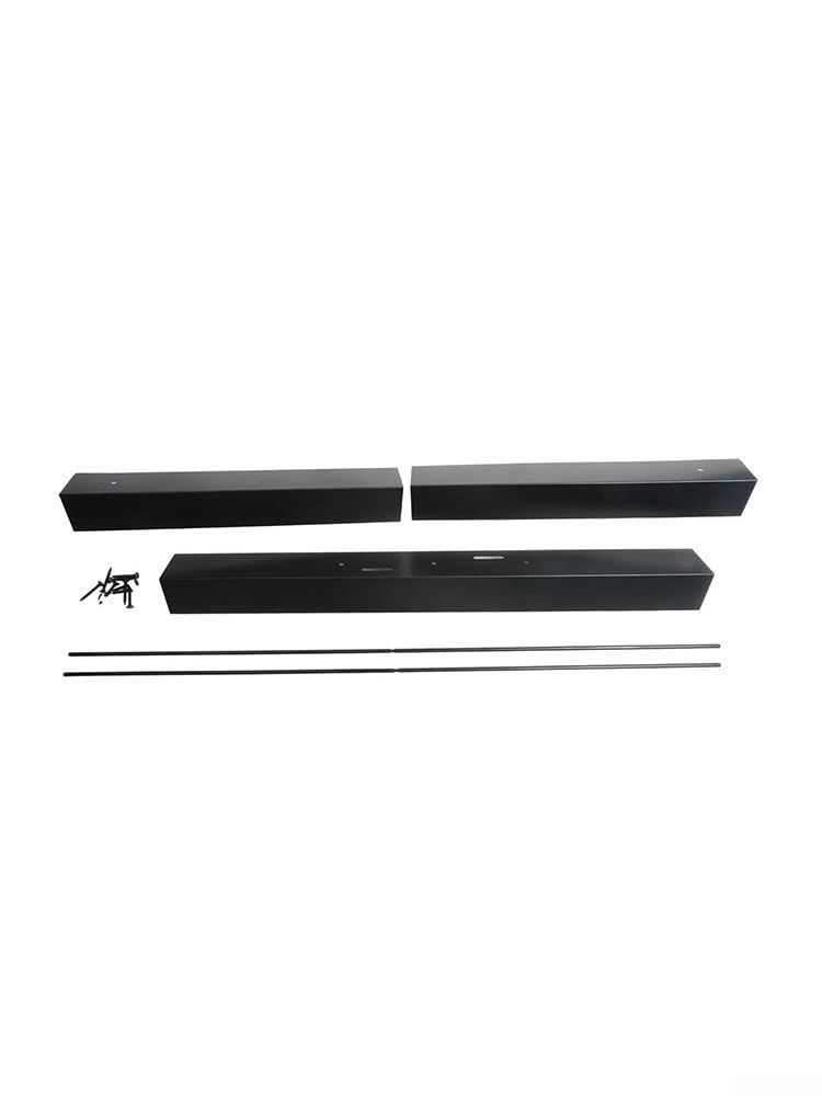 Adjustable Fireplace Rod Kit, 30 to 48 Inch Black M30481