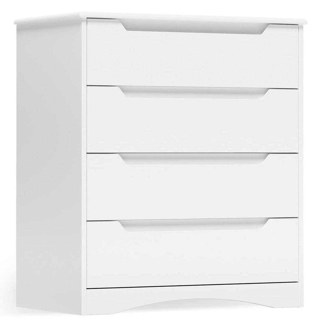 White 4 Drawer Dresser Z8188