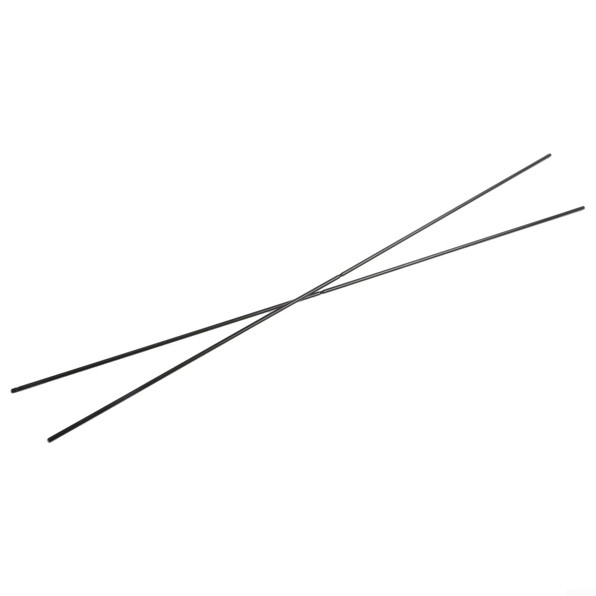 Adjustable Fireplace Rod Kit, 30 to 48 Inch Black M30481
