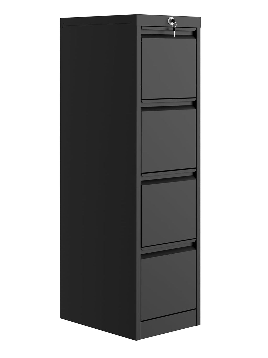 4 Drawer Metal File Cabinet with Lock O392917
