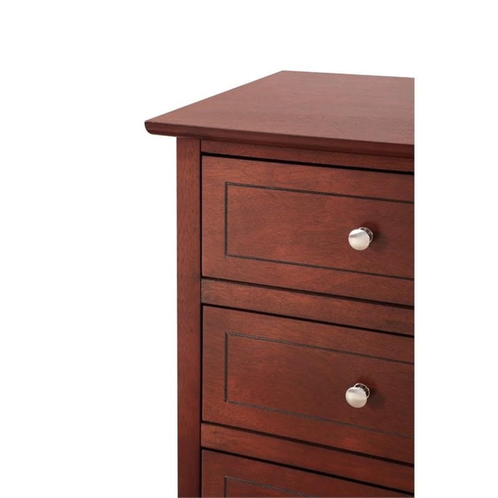 Cherry 3 Drawer Nightstand M294