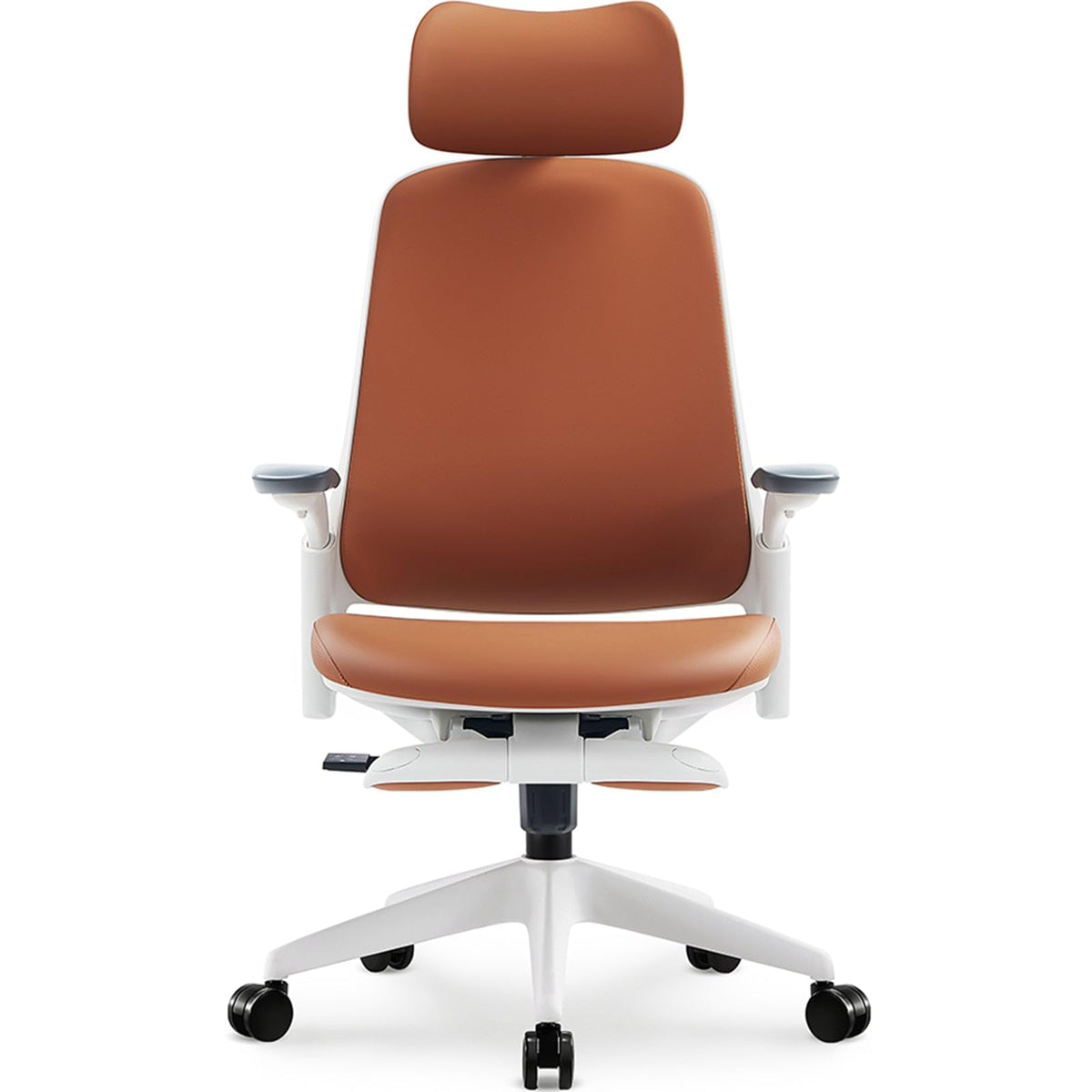Leather Ergonomic Office Chair with Footrest V6871