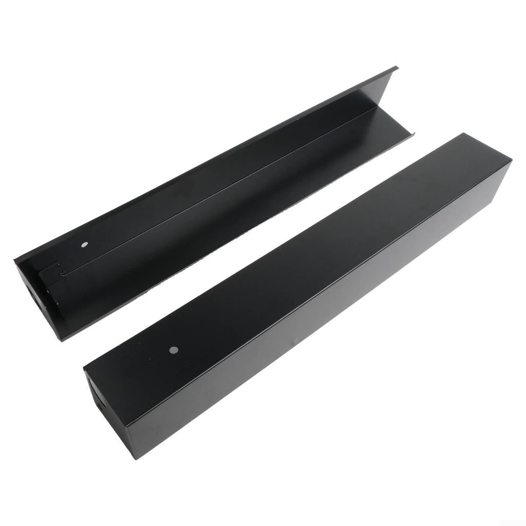Adjustable Fireplace Rod Kit, 30 to 48 Inch Black M30481