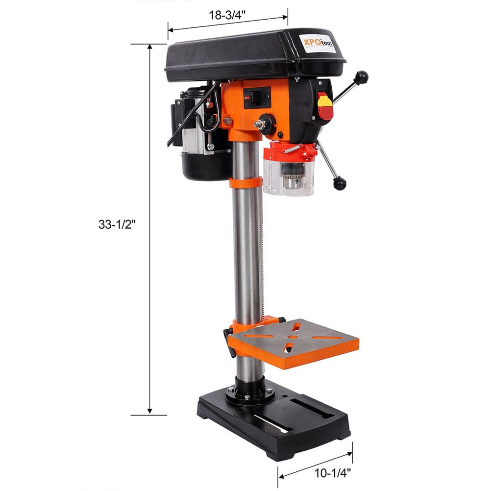 10-Inch Benchtop Drill Press with Laser L905
