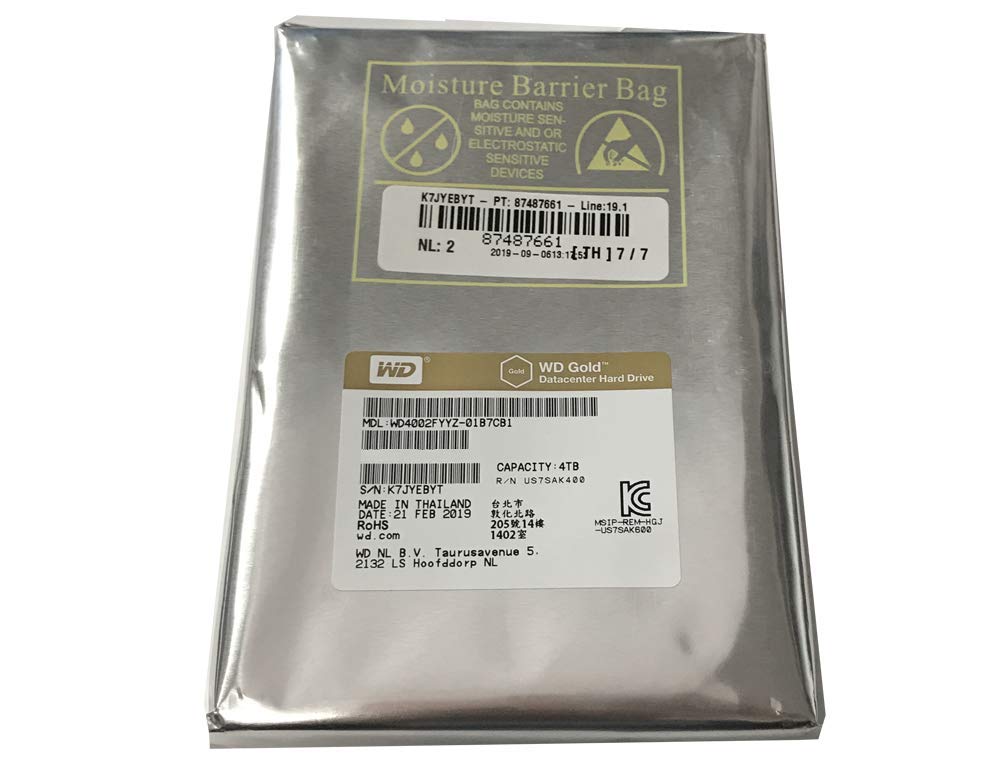 4TB 7200 RPM SATA 3.5 Inch Hard Disk Drive U368797