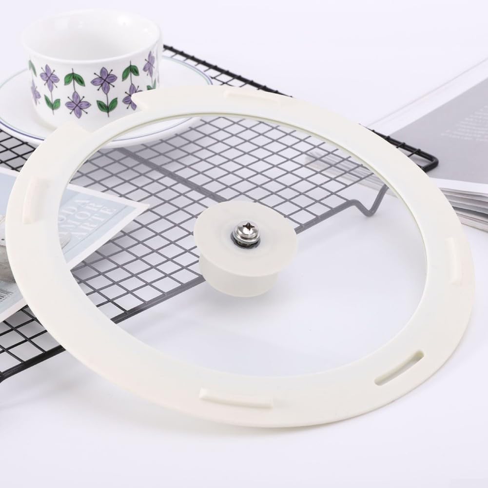 Silicone Pot Lid With Tempered Glass Z852
