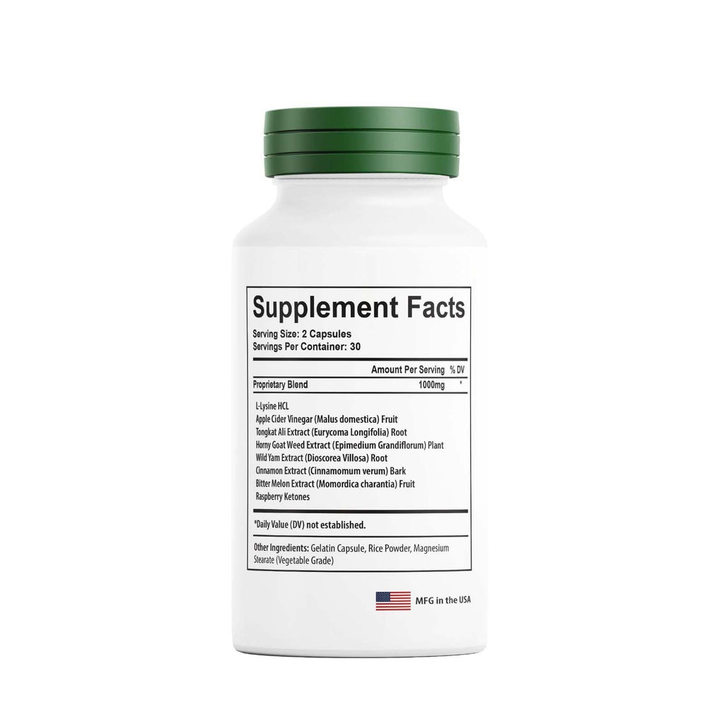 60 Capsules Supplement Pills P7047