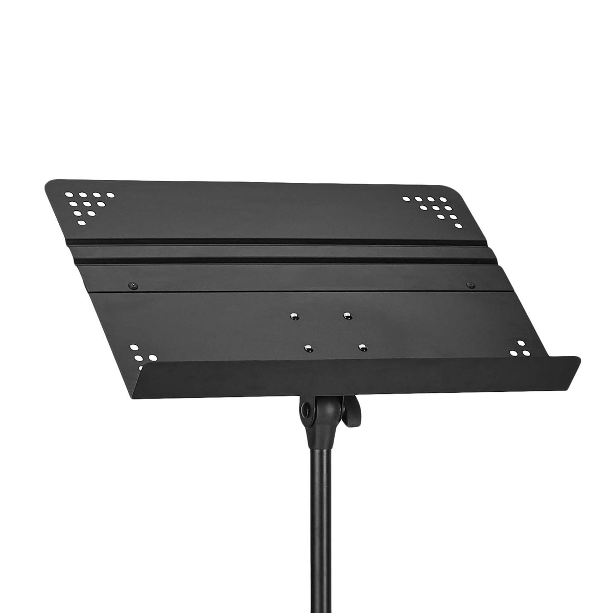 Adjustable Folding Sheet Music Stand, 31" to 55" Height, Black X681938