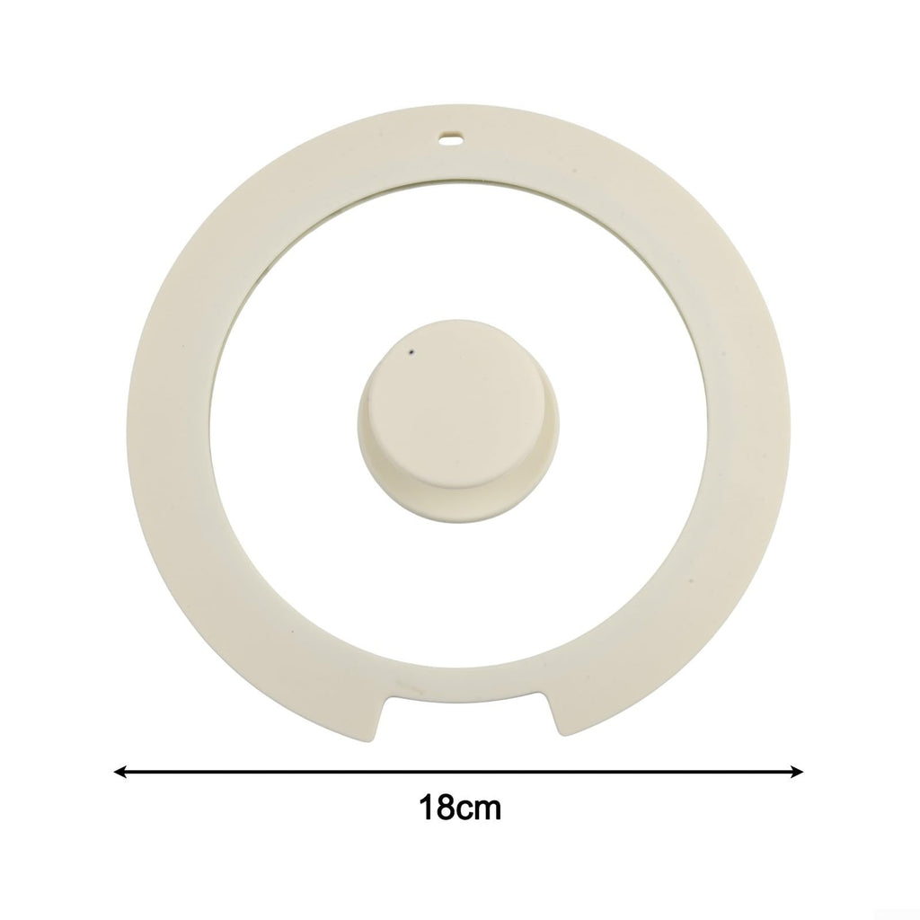 Silicone Pot Lid With Tempered Glass Z852