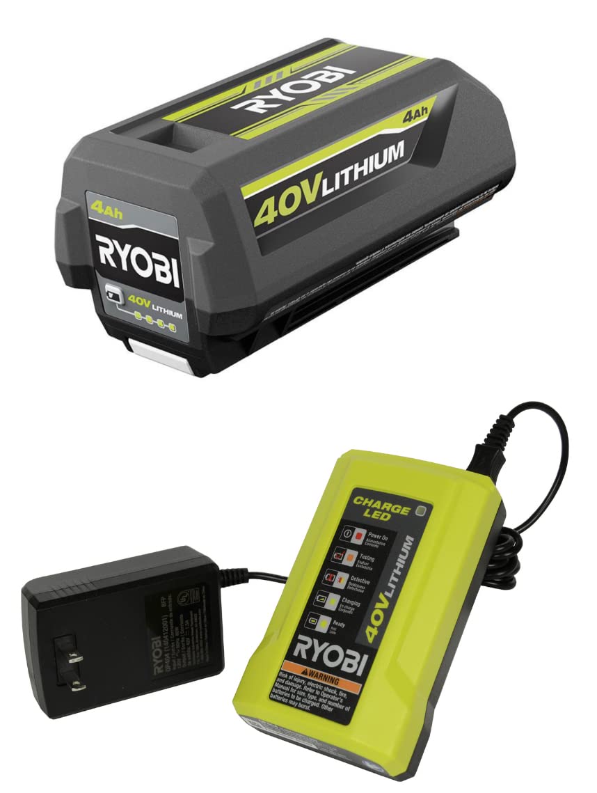 40V 4.0 Ah Lithium-Ion Battery and Charger Kit G477796