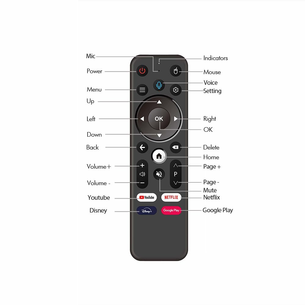 Android TV Box 4K Ultra HD Streaming Device S1965