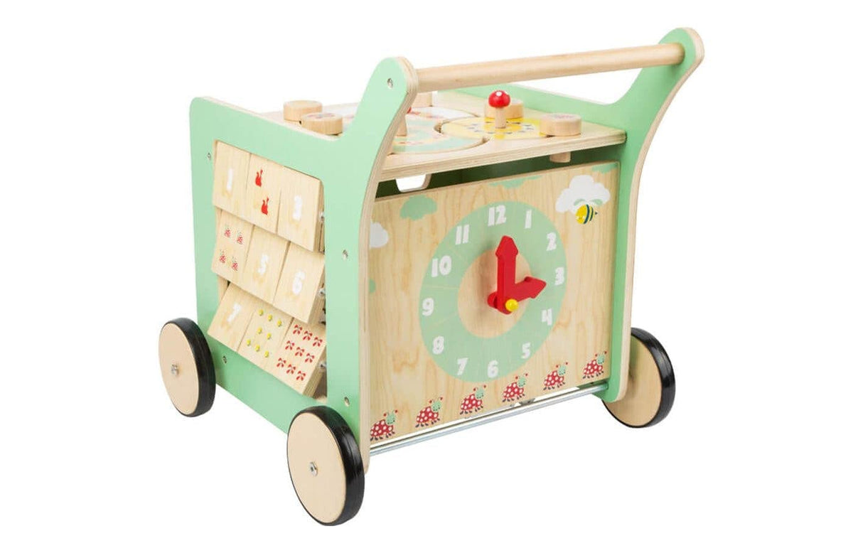 Pastel Wooden Baby Walker and Playcenter V322238