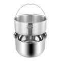 Stainless Steel Rice Cooker Inner Pot with Steamer Basket 3.0L V143833