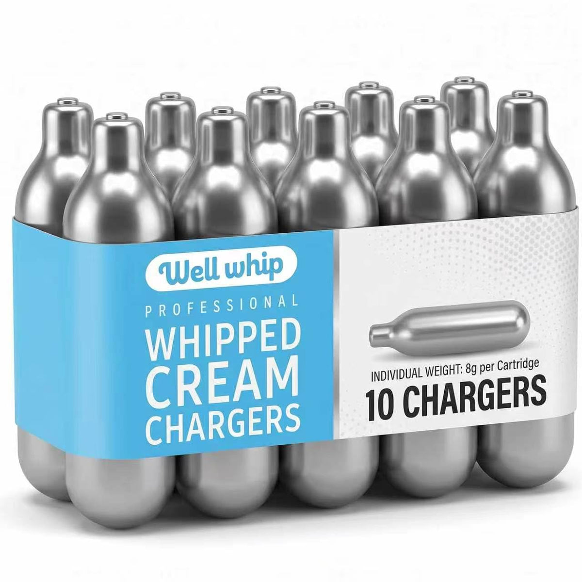 8g Whipped Cream Chargers 10-Pack T459019