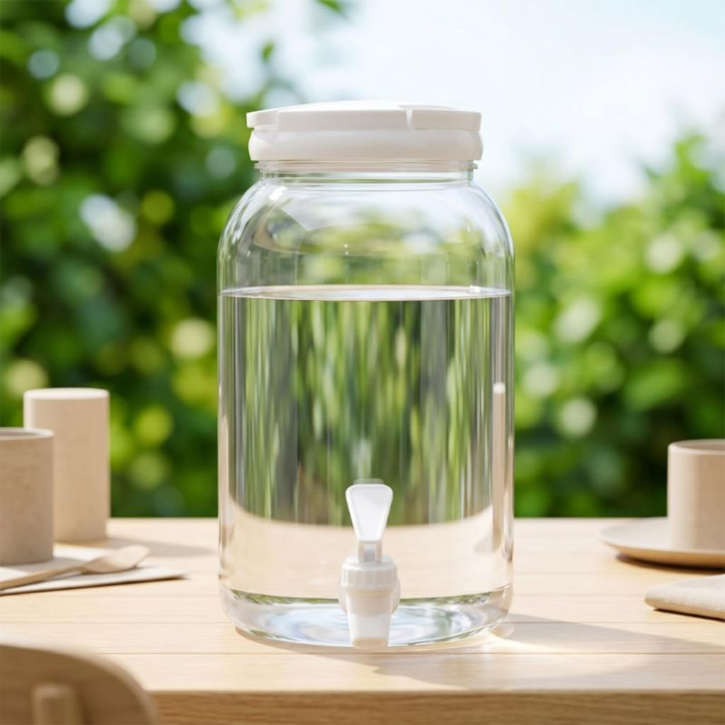 Clear 3.8L Beverage Dispenser with Spigot W775