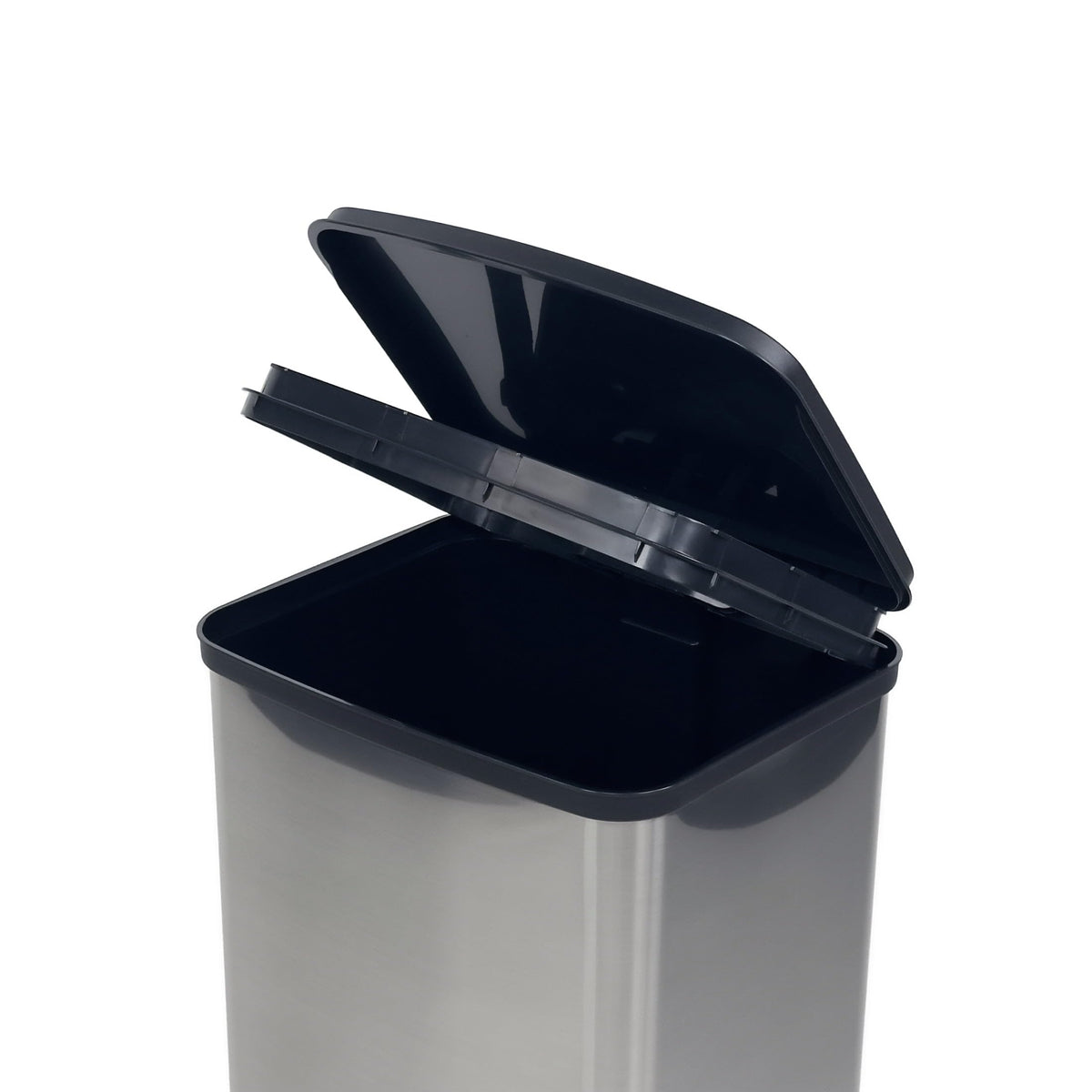 13 Gal Stainless Silver Step Trash Can J426