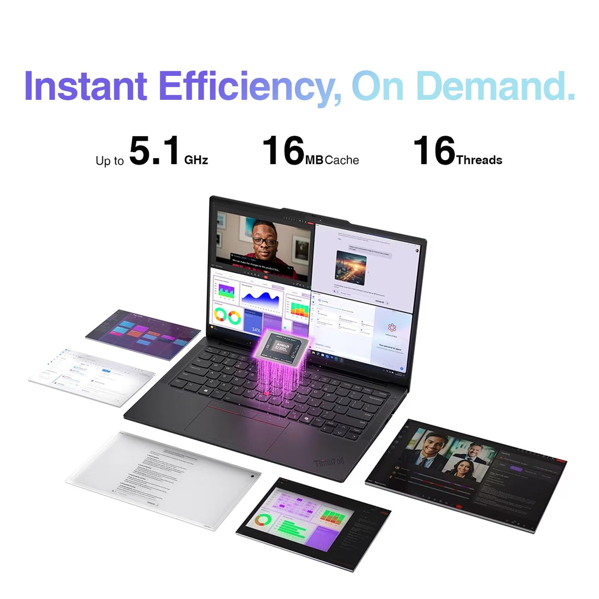 14" FHD+ Display Ryzen 7 16GB RAM 512GB SSD Laptop X130