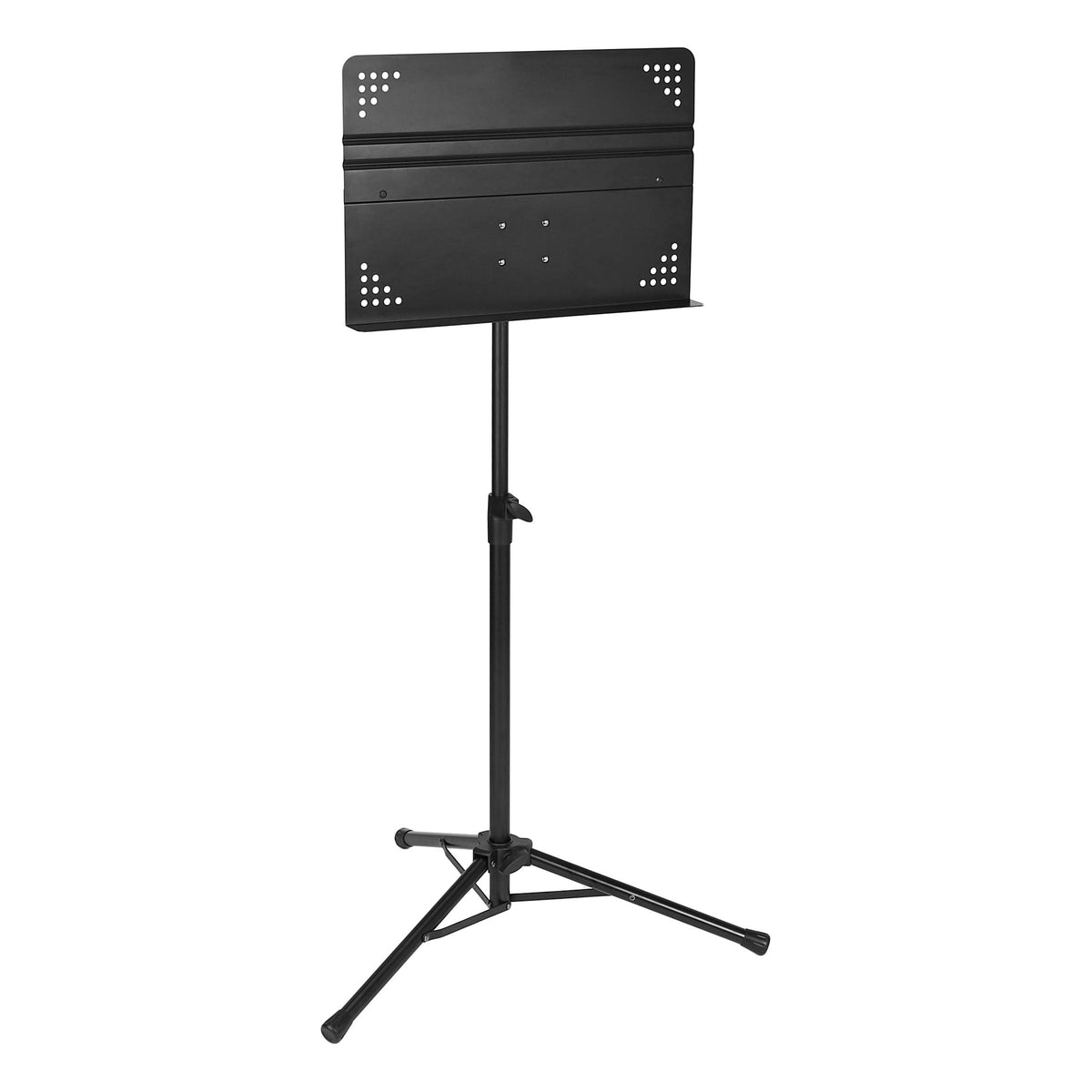 Adjustable Folding Sheet Music Stand, 31" to 55" Height, Black X681938