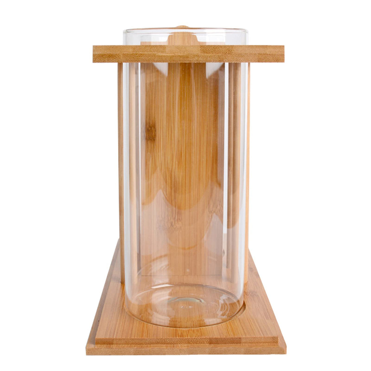 Bamboo Desktop Aquarium with LED Light D349