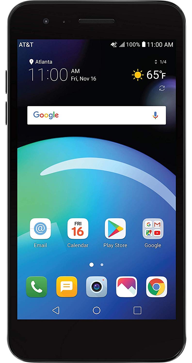 4G LTE Android Smartphone 16GB Black C1673