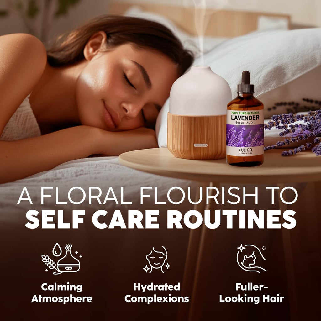 Lavender & Orange Essential Oil Set 2x4 fl oz B2766