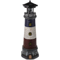 Solar Garden Lighthouse Statue 14.76In Waterproof P564243
