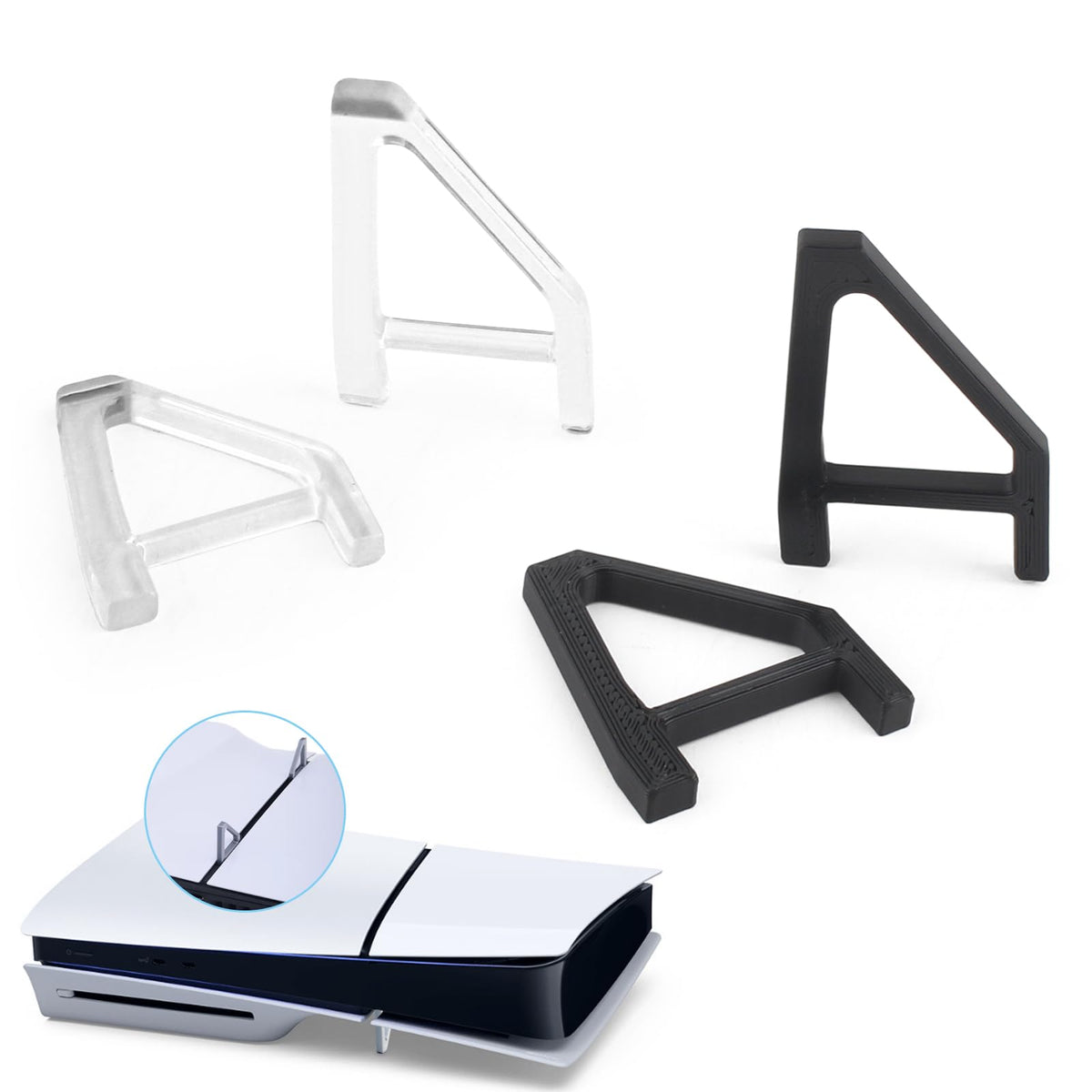 4Pcs Console Stand for PS5 Slim S320