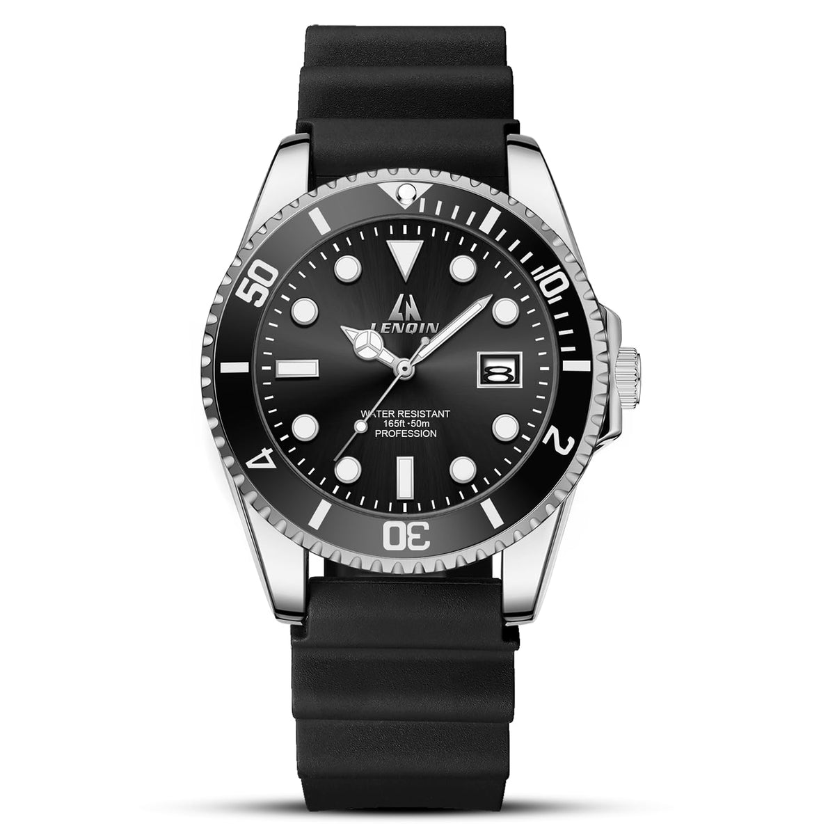 Waterproof Stainless Steel Mens Watch R272