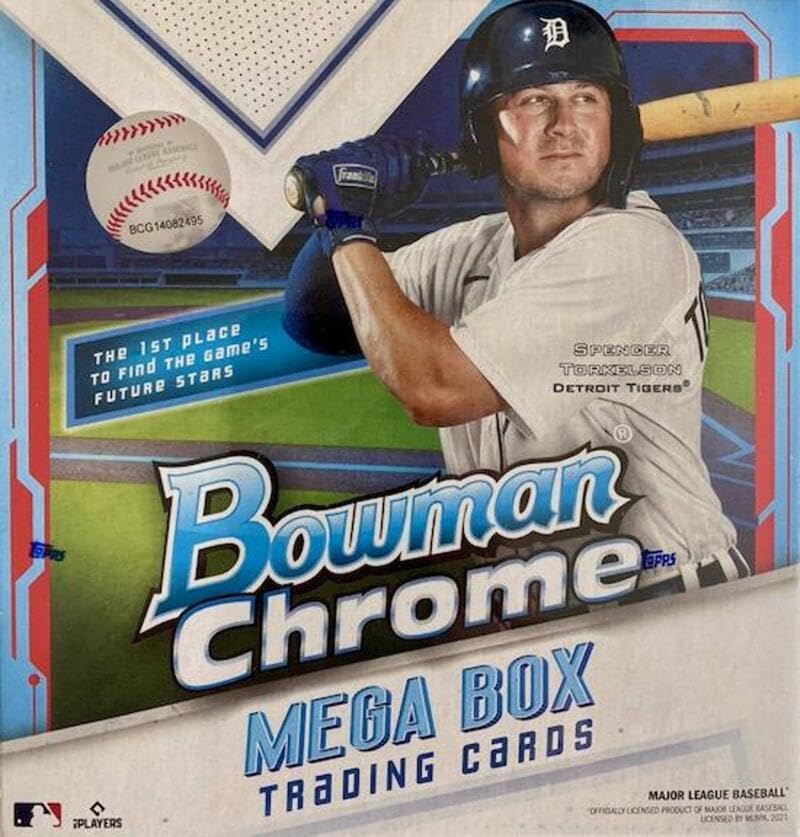 Bowman Chrome Baseball Mega Box B143318