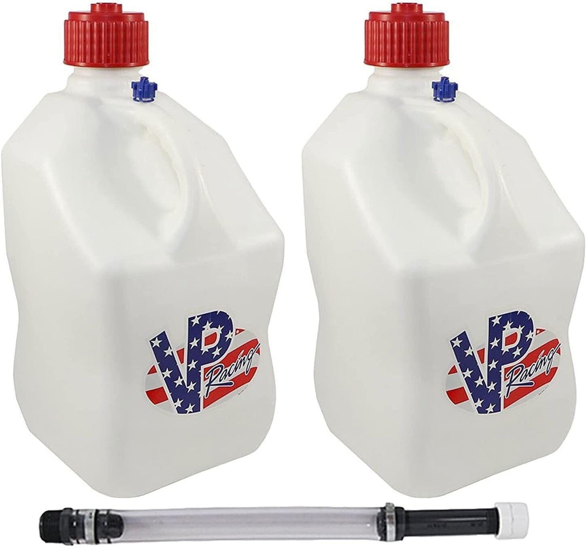 5.5 Gallon Square Motorsport Jug with Standard Hose 2 Pack T806946