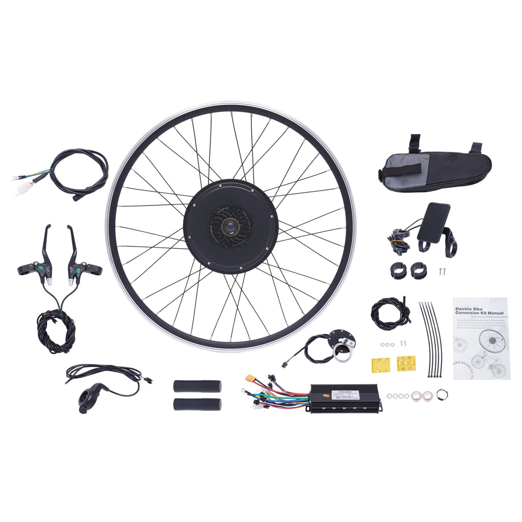 28"/29" Rear Wheel 48V 1000W Electric Bike Conversion Kit with LCD Display U9507