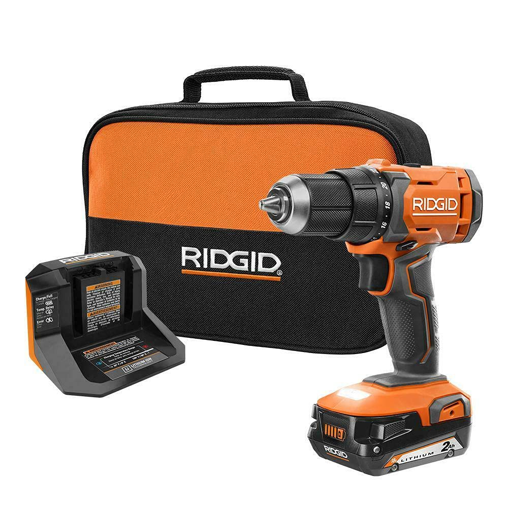 18V Cordless 1/2 in. Drill/Driver Kit with Battery and Charger B8786