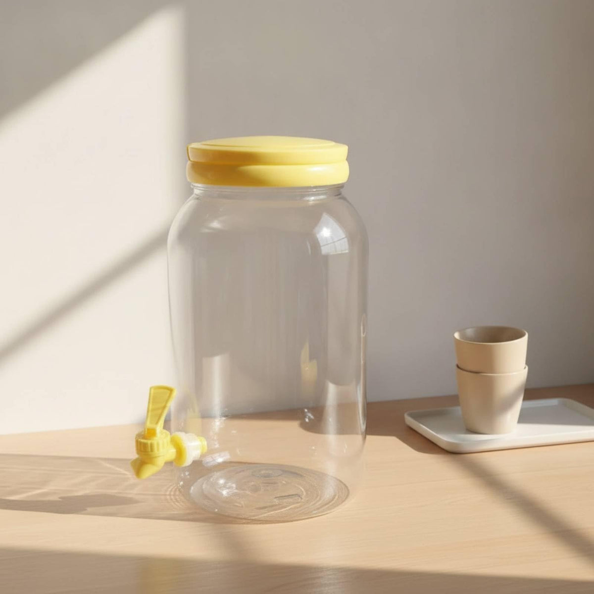 Clear 3.8L Beverage Dispenser with Spigot W775