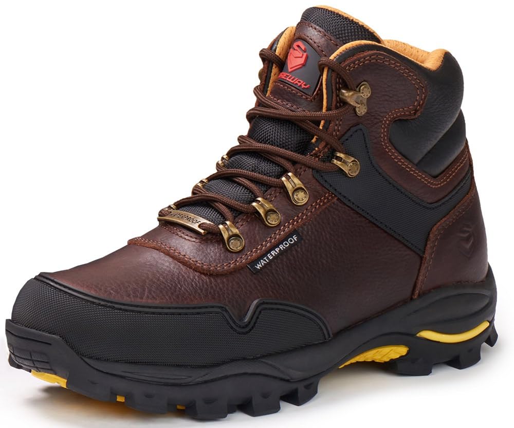 6 Inch Waterproof Leather Work Boots J91598