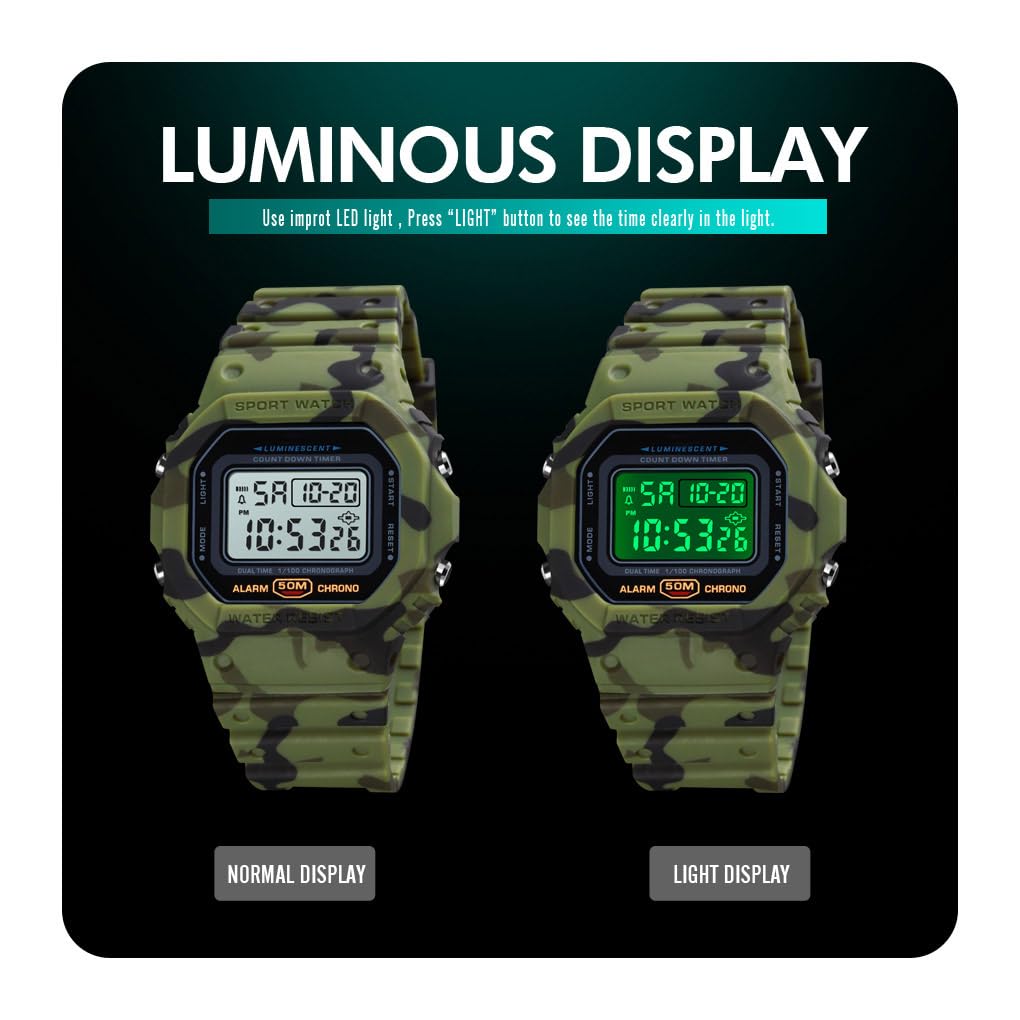 Waterproof Digital Watches W62164