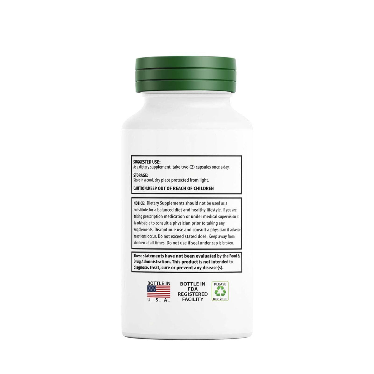 60 Capsules Supplement Pills P7047