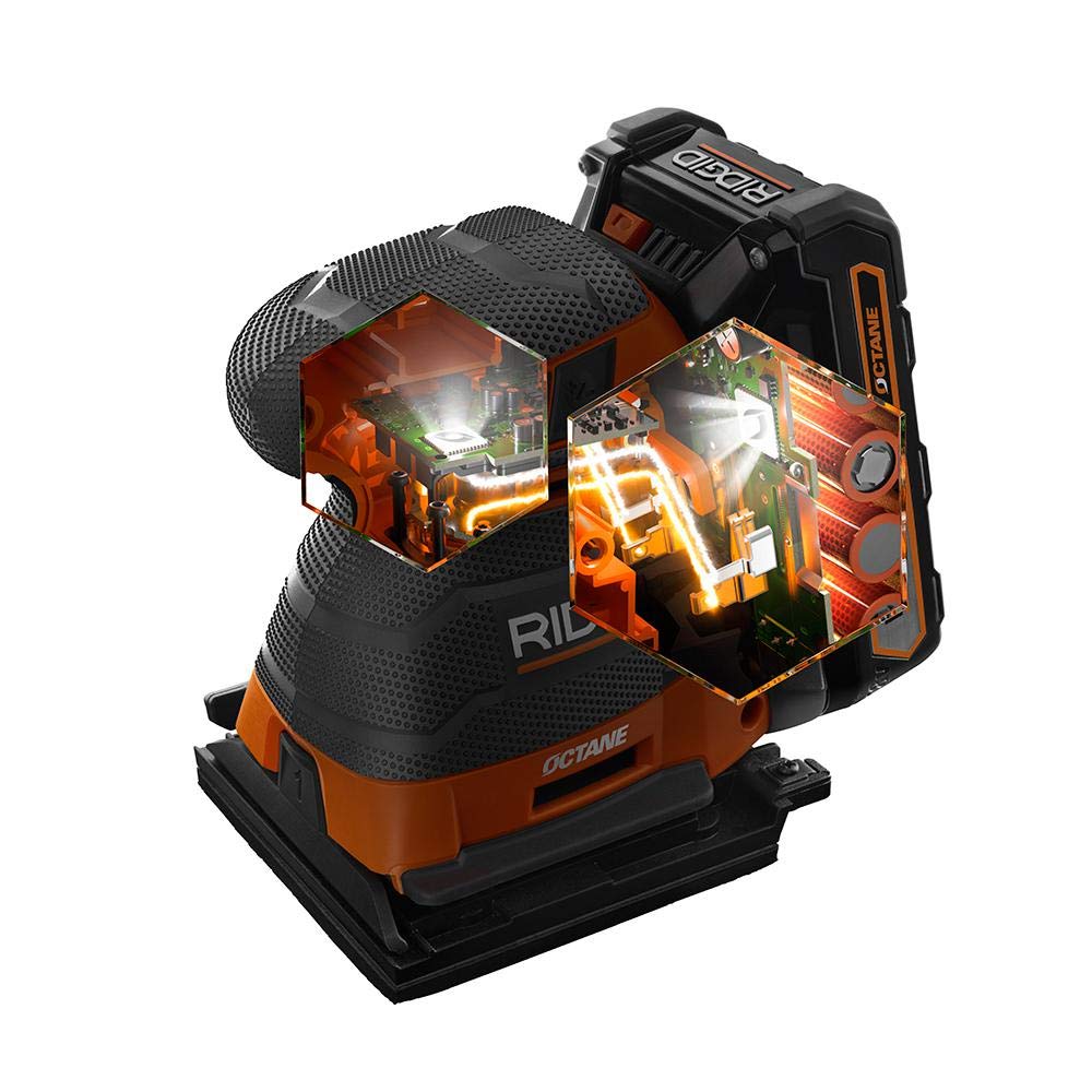 Cordless Brushless 1/4 Sheet Sander W7395