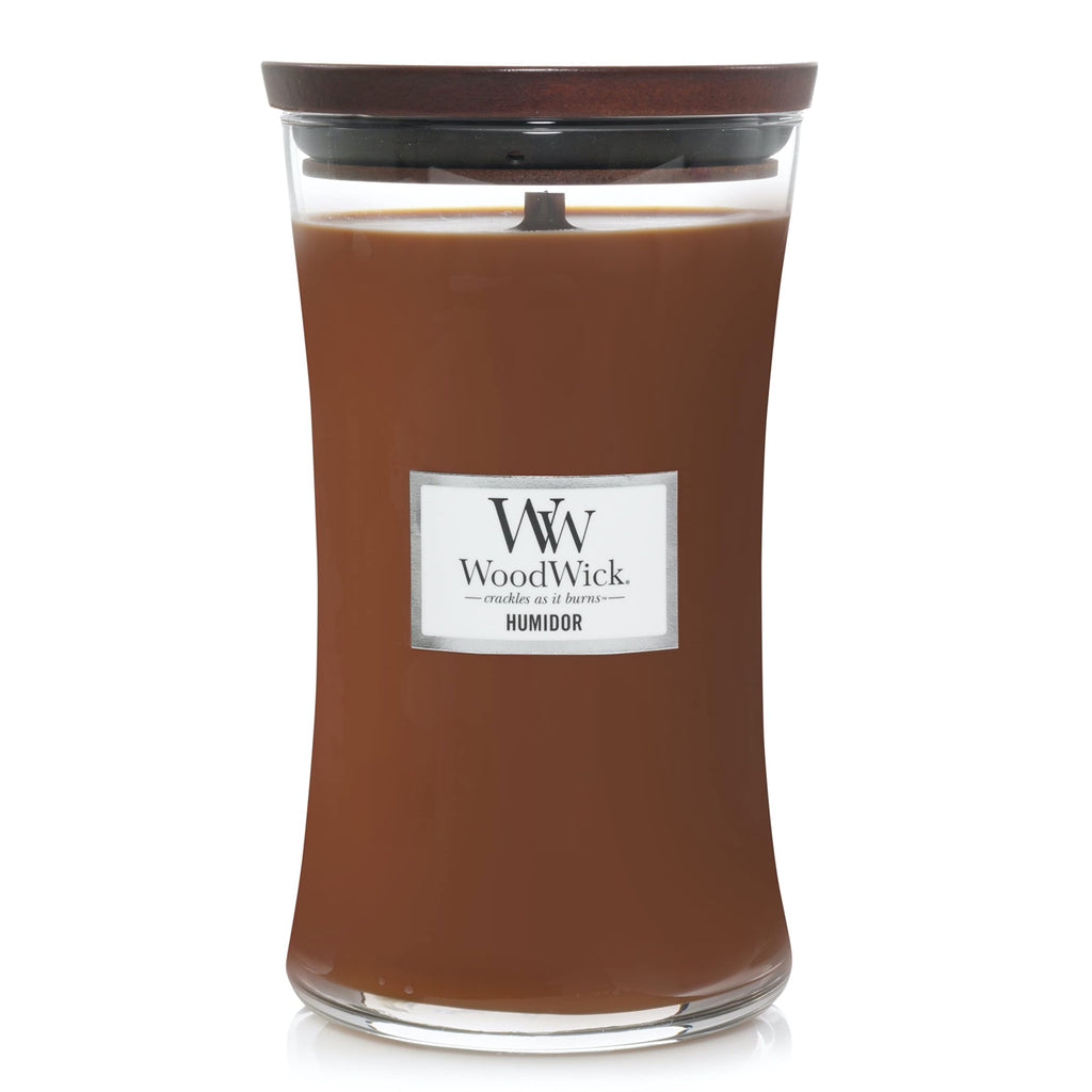 Large Hourglass Soy Blend Wax Candle, 16oz W992987