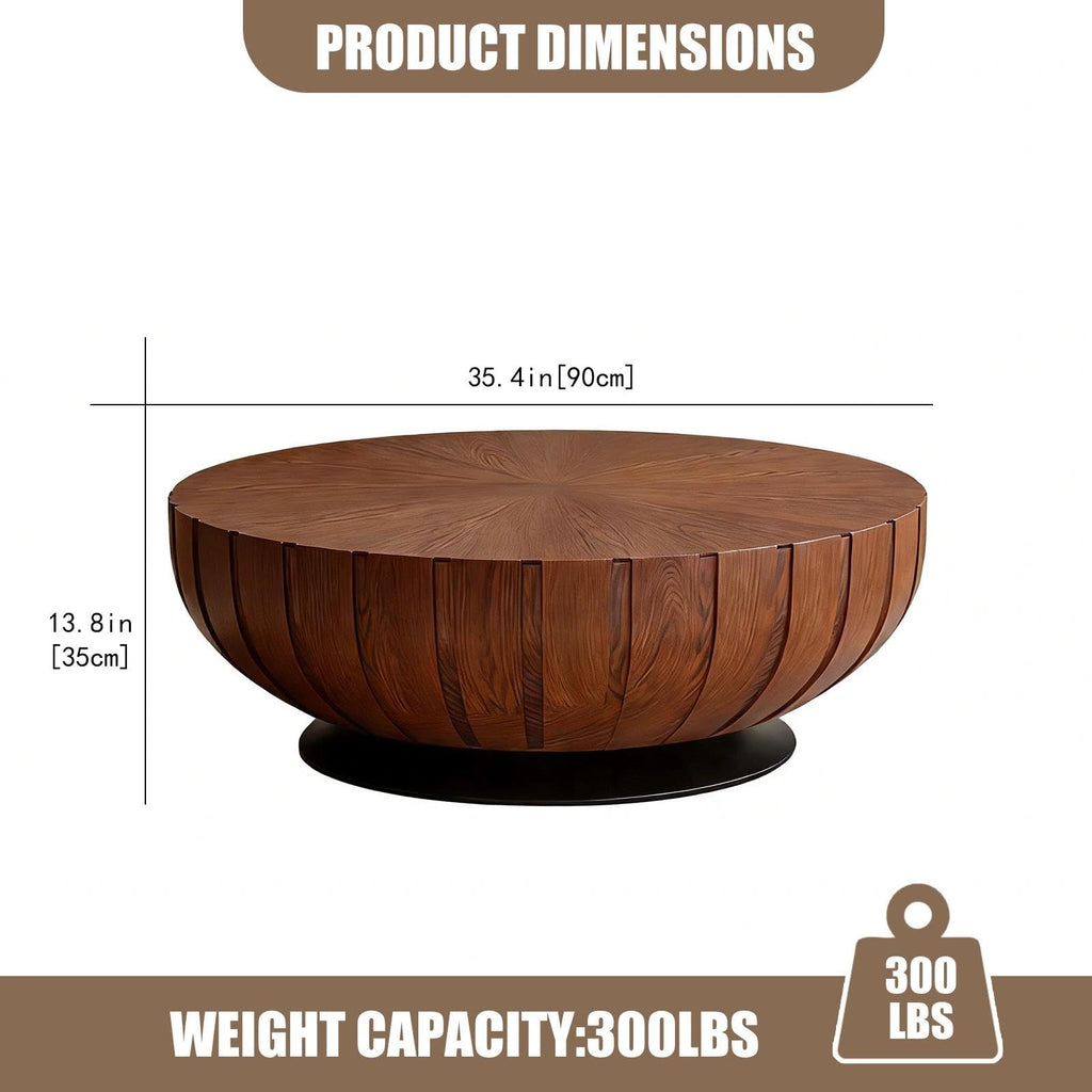 Mid-Century Round Coffee Table P98625