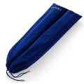 Blue Velvet Drawstring Storage Bag with 2 Compartments U7284