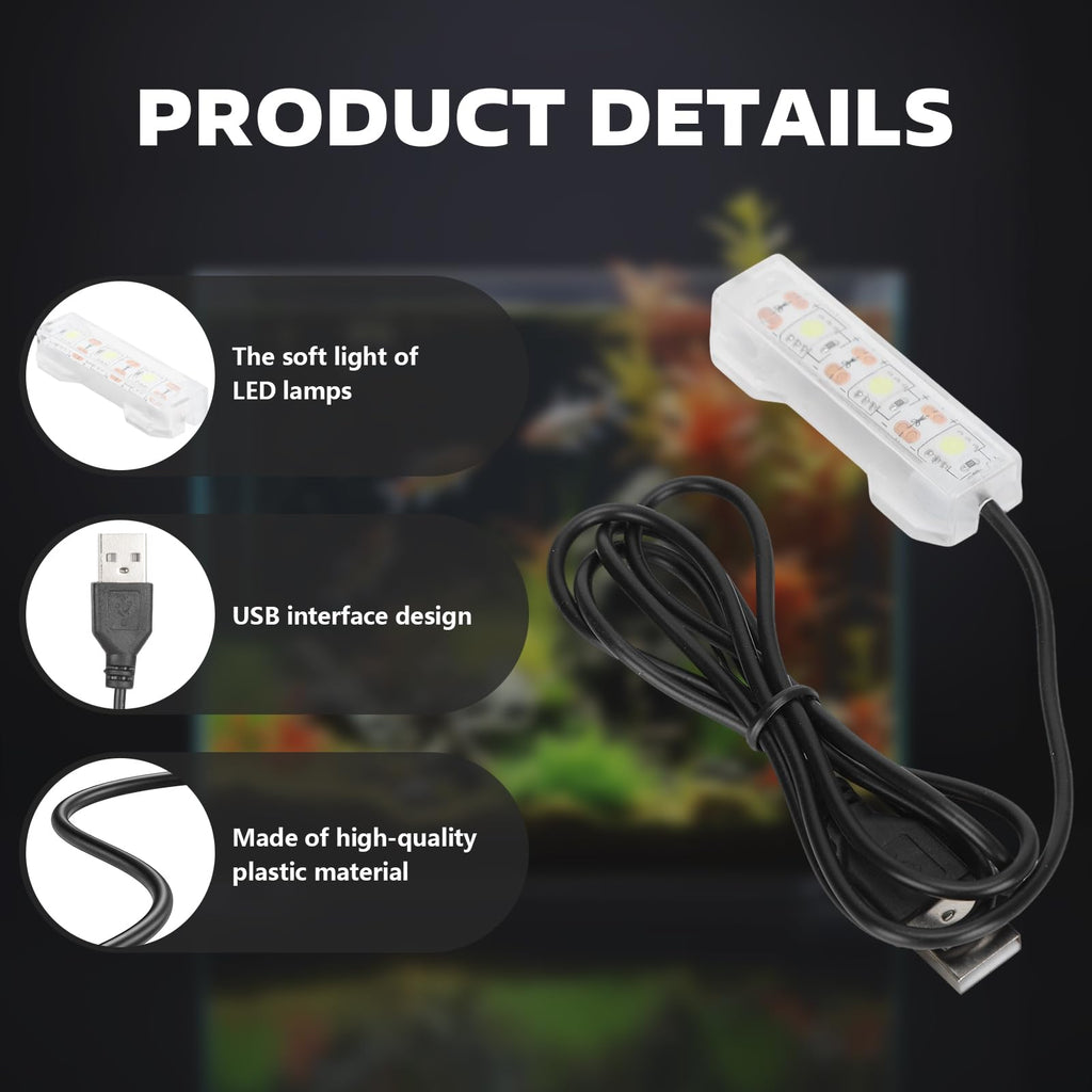 5V 0.6W USB Mini LED Aquarium Plant Light K470595