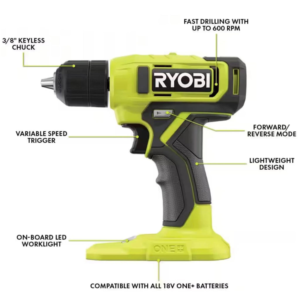 18V Drill/Driver Kit with Battery, Charger & Holster C522222