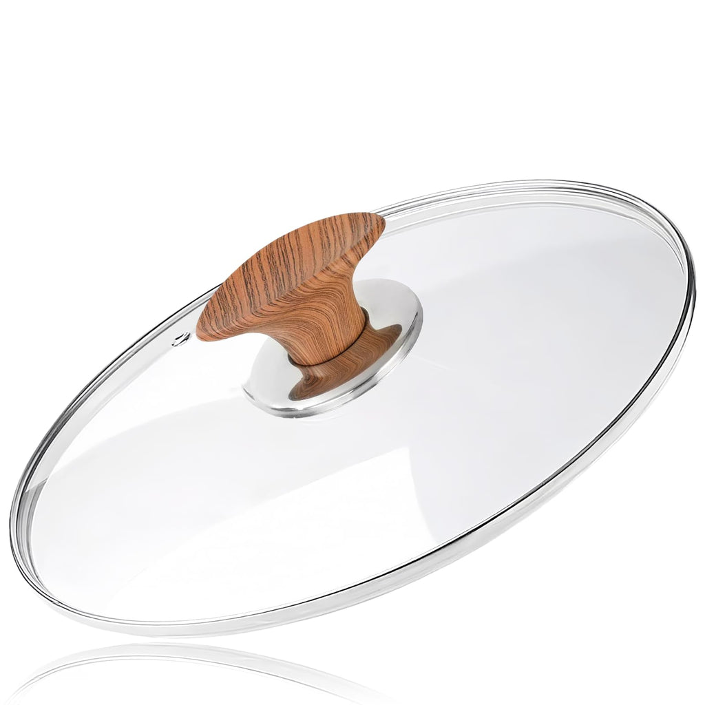 9.5 Inch Glass Lid with Knob I4985