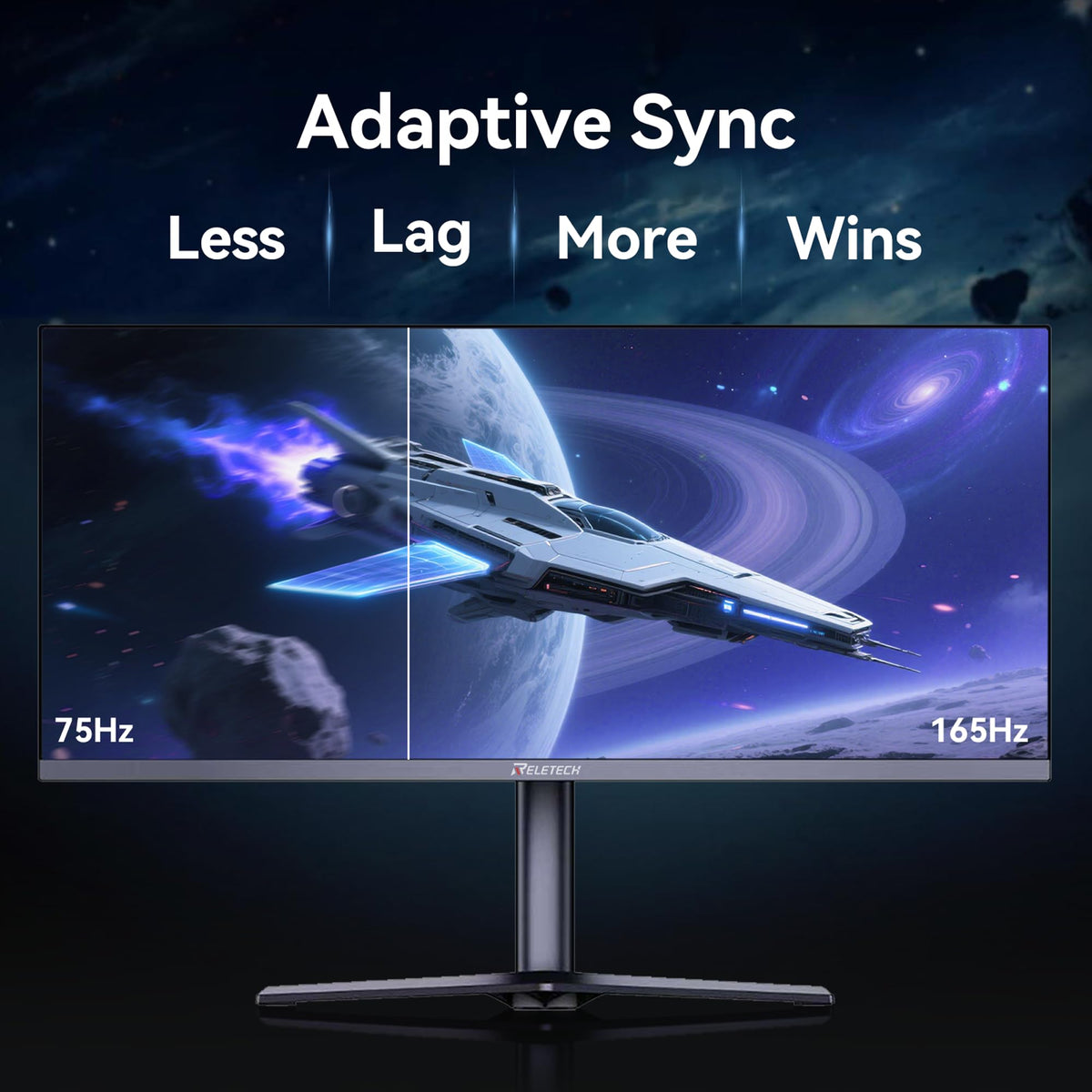 34 Inch Curved Ultrawide Gaming Monitor 21:9 WQHD 165Hz V428417