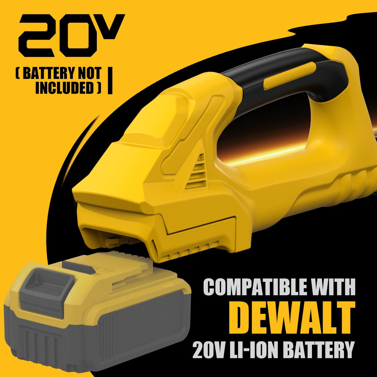 Leaf Blowers for Dewalt 20V Battery D736