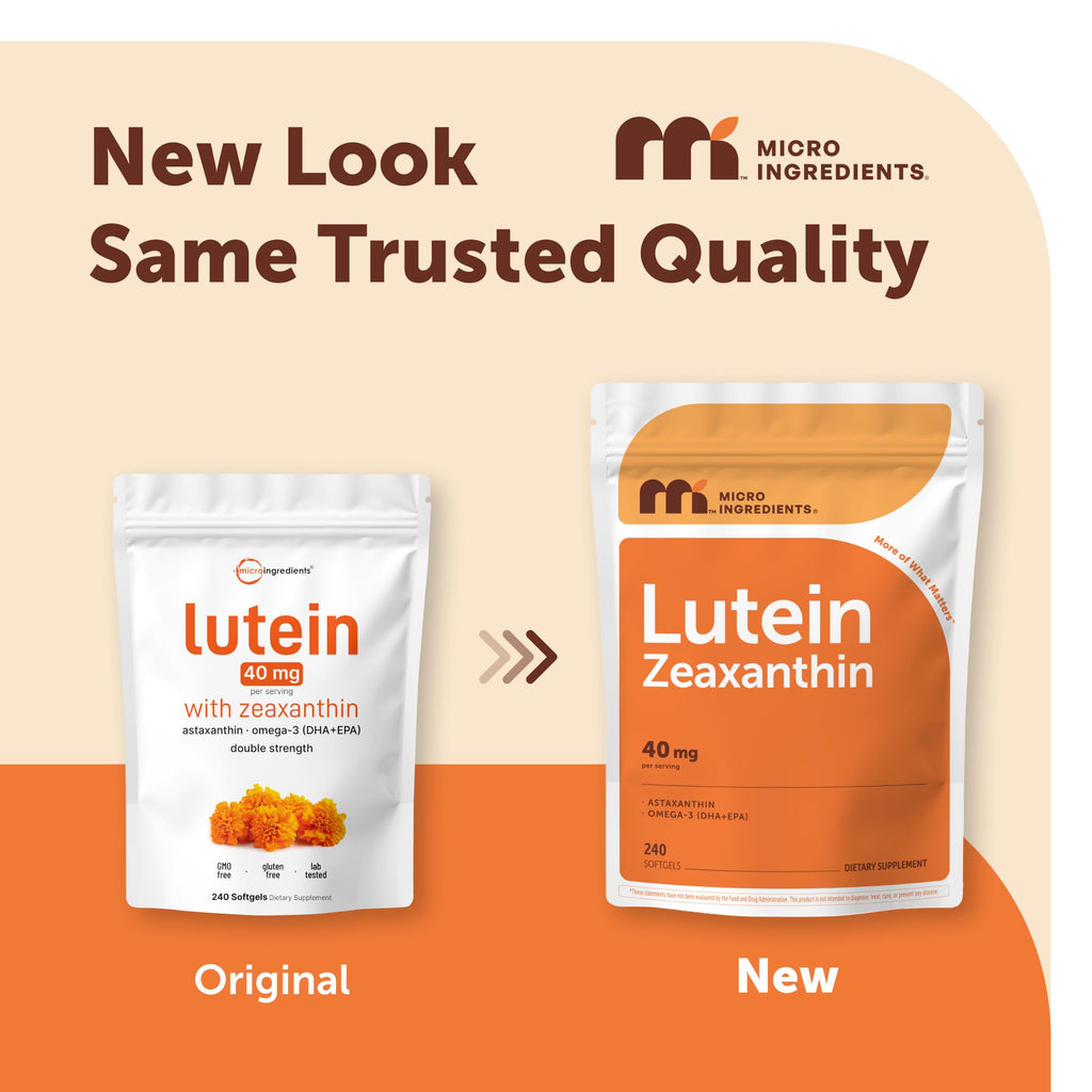 Lutein Zeaxanthin 40mg Omega-3 DHA EPA Q6335