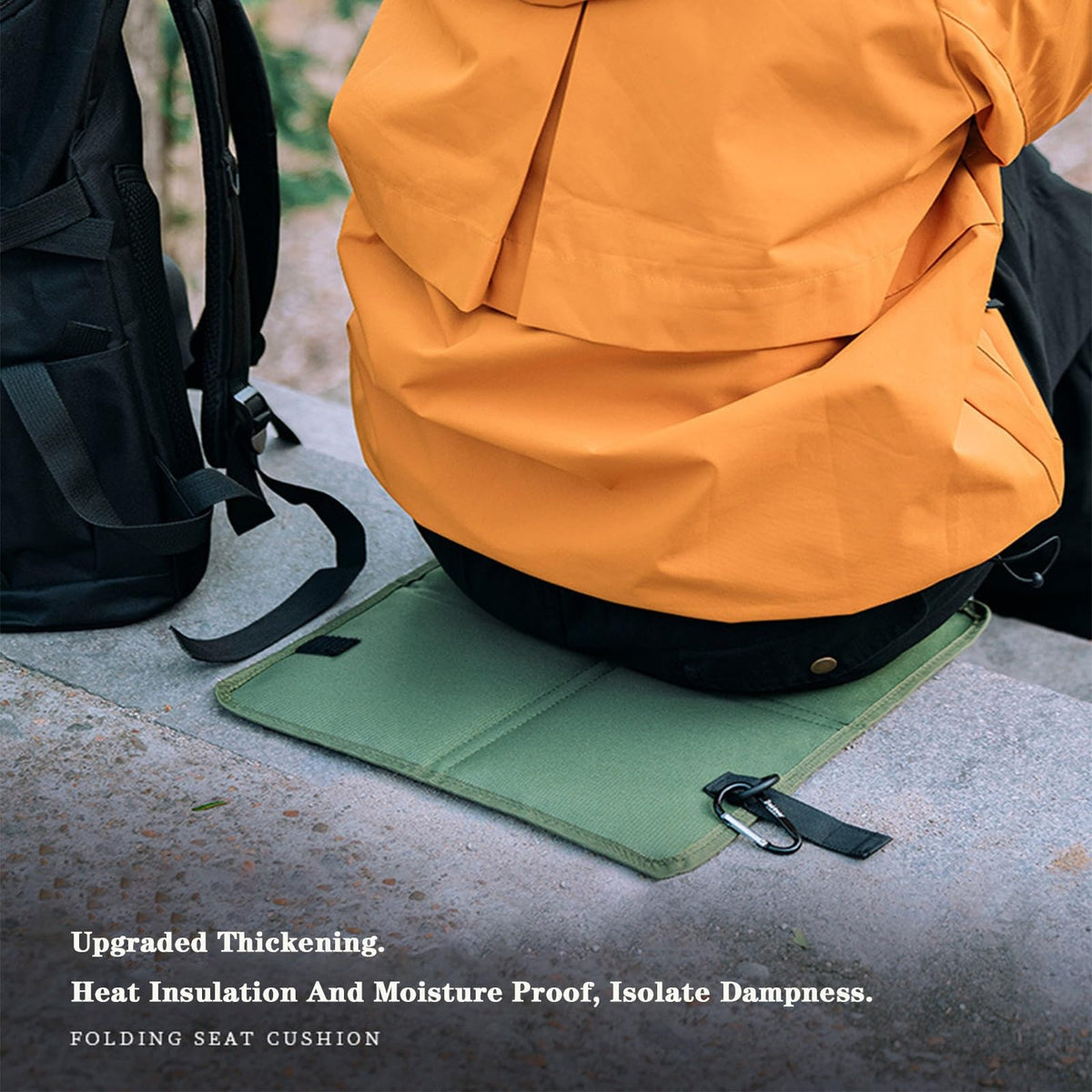Portable Folding Oxford Seat Cushion Waterproof Camping Mat X42267