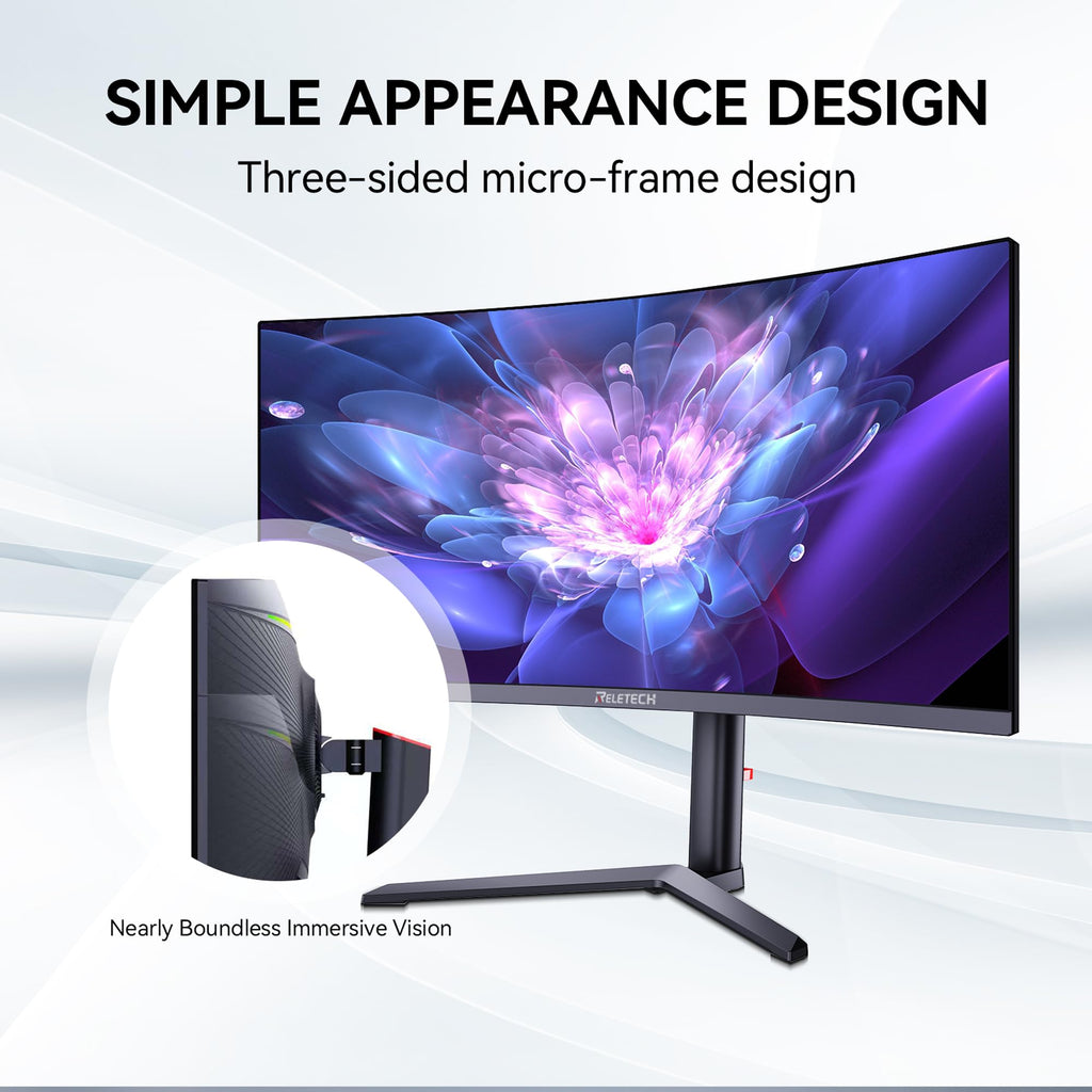 34 Inch Curved Ultrawide Gaming Monitor 21:9 WQHD 165Hz V428417