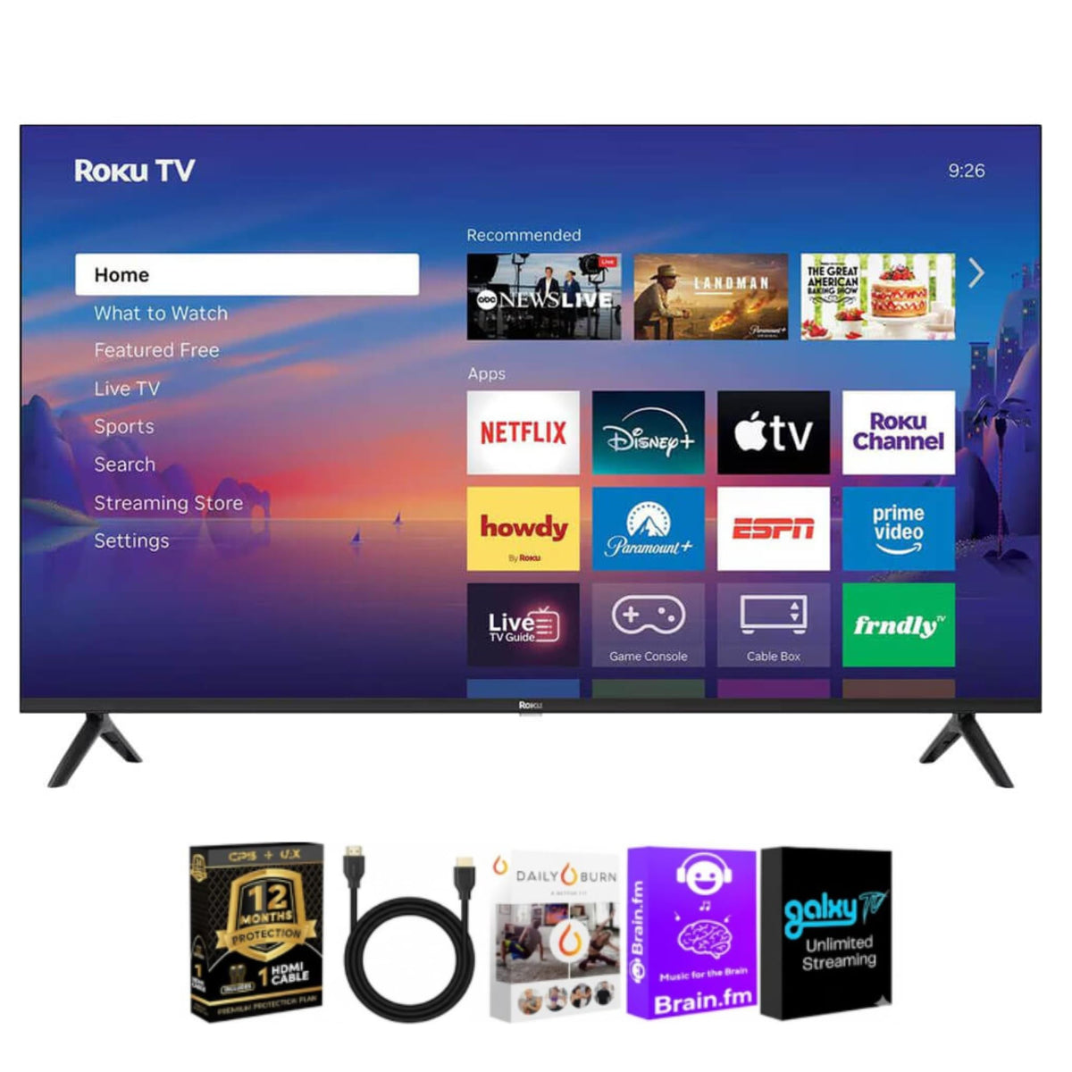 50" 4K QLED TV L613