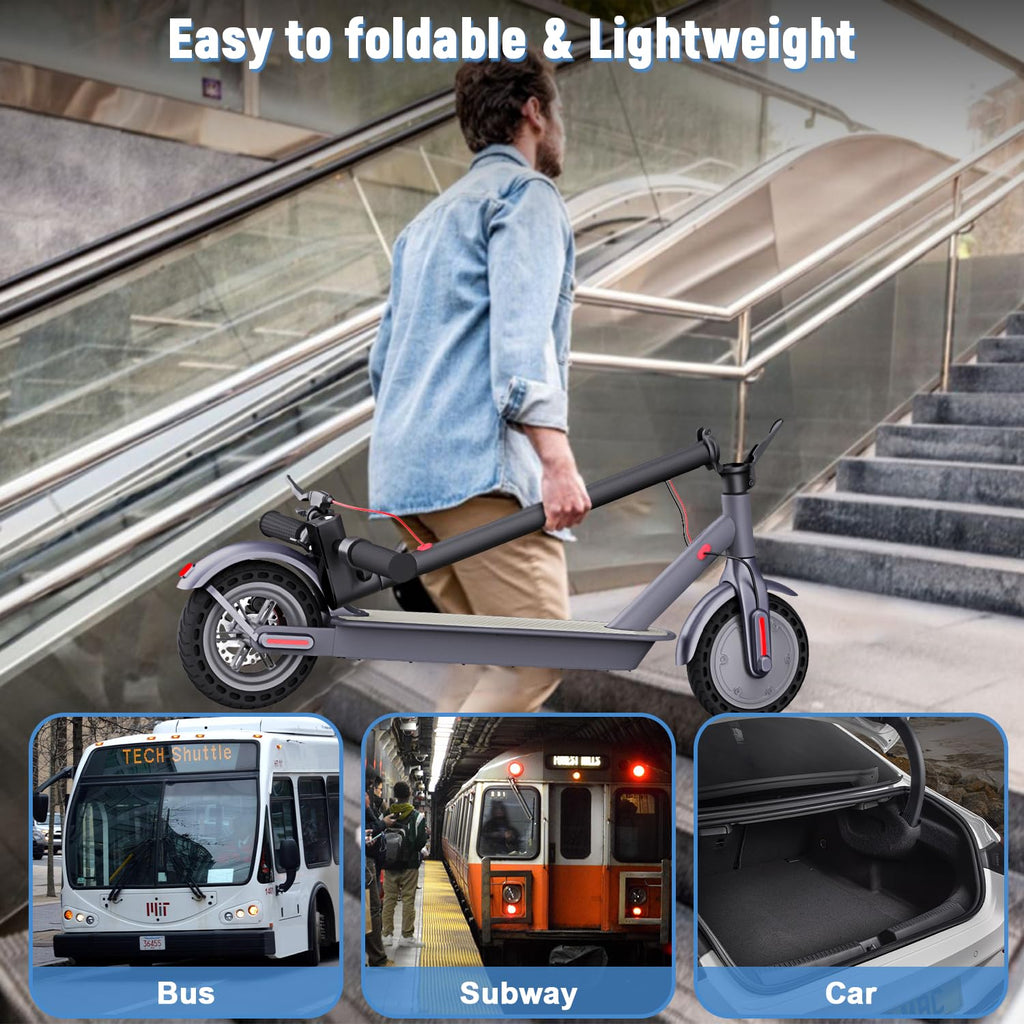 Electric Scooter 350W/500W Motor 8.5'' Solid Tire W192